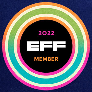 Electronic Frontier Foundation 
Member